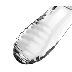 Стеклянный фаллоимитатор Satisfyer Double Crystal (20×5,5 см) прозрачный