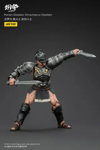 Фигурка Гладиатор Димахер масштаб 1/18 Roman Gladiator JoyToy