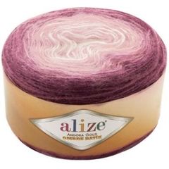 ANGORA GOLD OMBRE BATİK  Alize (20% шерсть,80% акрил, 150гр/825м)