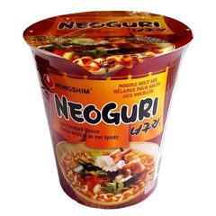 Лапша б/п Nongshim Neoguri Cup со вкусом морепродуктов 62 гр