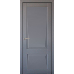 Купить Межкомнатная дверь экошпон Perfecto 101 barhat grey глухая