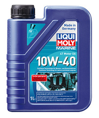 Масло для лодочных моторов 4Т 10W40 Liqui Moly Marine CI-4/SL E7/A3/B4 (1л) синтетика