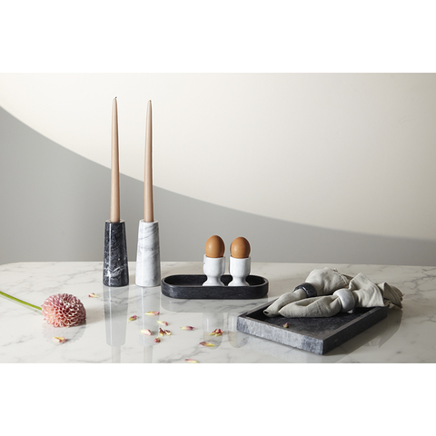 Поднос 25х10см Bergenson Bjorn Marm черный