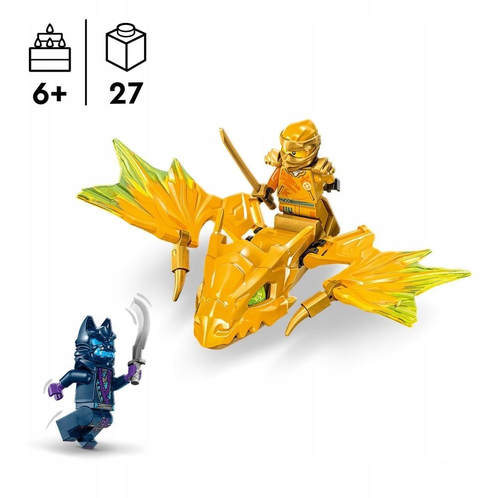 Конструктор LEGO Ninjago - Атака восходящего дракона Арин - Лего Ниндзяго  71803 купить в Москве | Доставка по России.