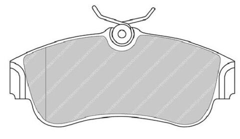 FCP604S Тормозные колодки дисковые DS PERFOMANCE