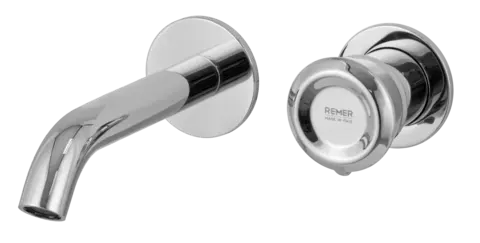 Remer ET15PXV Смеситель для раковины скрытый монтаж на разных накладках