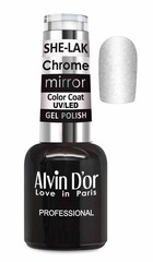 Alvin D`or Лак SHE-LAK Chrome mirror  тон 6301  8мл