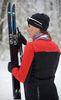 Женский утеплённый лыжный костюм Nordski Active Red-Black 2020