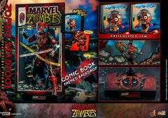 Фигурка Hot Toys Marvel Comic Masterpiece Series: Zombie Deadpool