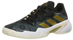 Женские теннисные кроссовки Adidas Barricade W - core black/gold metallic/carbon
