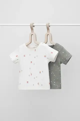 фуфайка для новорожденных  К 301156-2уп/лыжники,свет звезд
