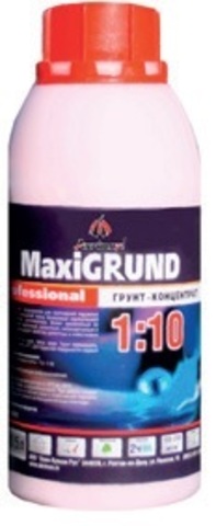 Грунт-концентрат «MaxiGRUND Professional» 1:10 (розовый) 0,5кг (уп - 18шт)