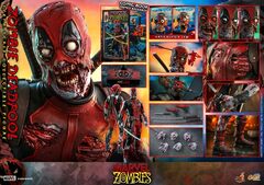 Фигурка Hot Toys Marvel Comic Masterpiece Series: Zombie Deadpool