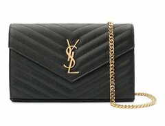 Сумка Saint Laurent Monogram Envelope черный