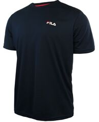 Детская теннисная футболка Fila T-Shirt Logo (small) Kids - peacoat blue