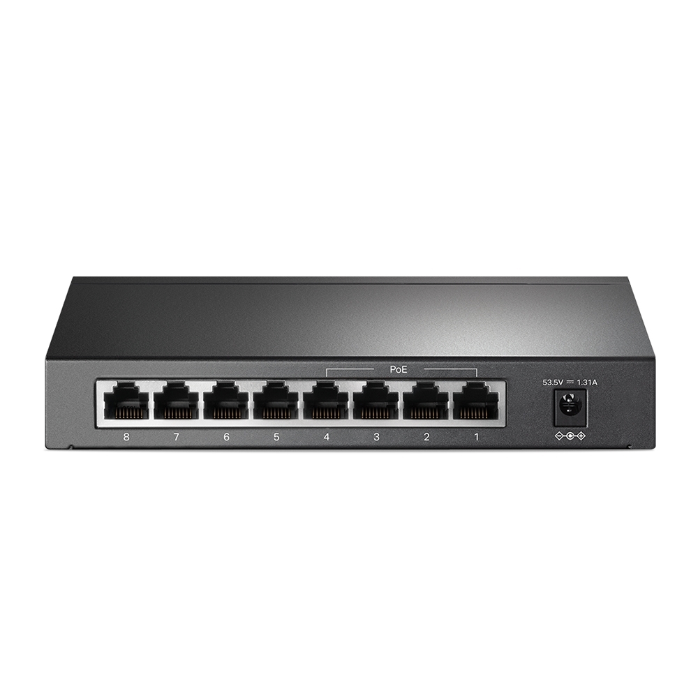 8-ми портовый коммутатор с 4 PoE портами TP-Link SF1008P купить недорого с  доставкой в интернет-магазине 