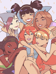 Картина по номерам Клуб Винкс