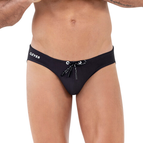 Мужские плавки черные Clever COOL SWIMSUIT BRIEF 162211