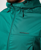 Ветрозащитная мембранная куртка Nordski SkyRaid Alpine Green мужская