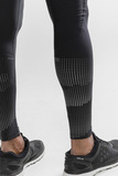 Элитные компрессионные термотайтсы Craft Delta Warm 2.0 Black мужские