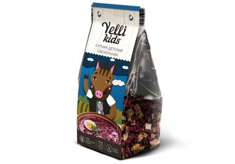 Детский супчик свекольник Yelli kids, 80г