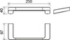 Полотенцедержатель 25 см Ravak 10° TD 300.00 X07P324