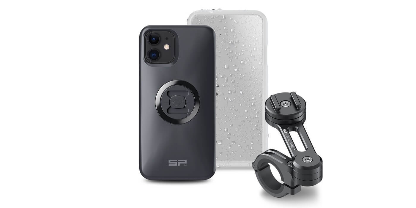 Набор креплений SP Moto Bundle Cases IPHONE (c чехлом)