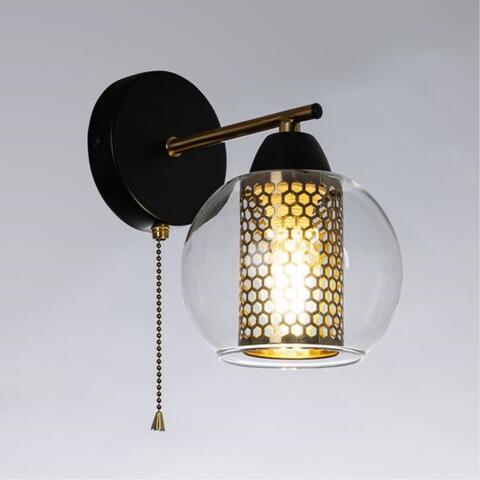 Настенный светильник Arte Lamp MANCHESTER A7045AP-1BK