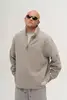 Толстовка Kultura Half Zip Fleece светло-серый