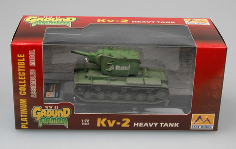 Модель Танк Советский КВ-2 масштаб 1:72