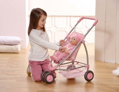 Zapf Creation Baby Annabell  Коляска прогулочная, с сеткой (792-872)