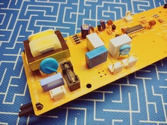 Плата управления UNITED PARTS для дизельных пушек 15кВт, без дисплея (TK8-000-045, Корея)