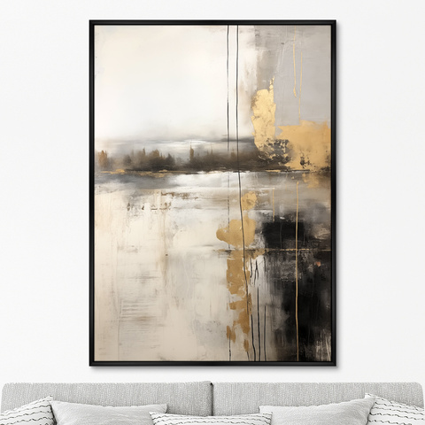 ArtNoMore - Репродукция картины на холсте Landscape Collection, The lake, No 1, 2024г.