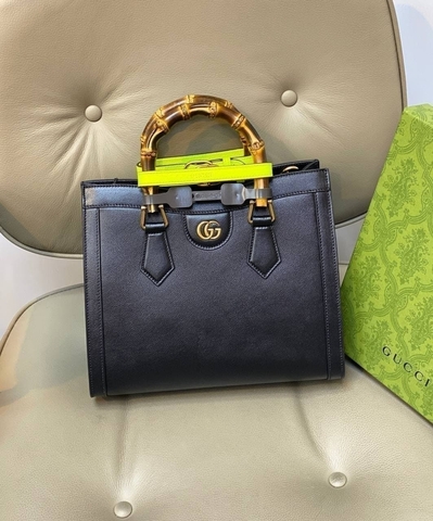 Черная Сумка Gucci Diana маленького размера