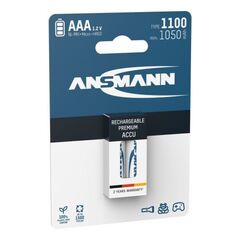Аккумулятор ААА/NiMH ANSMANN 1.2V 1100mAh