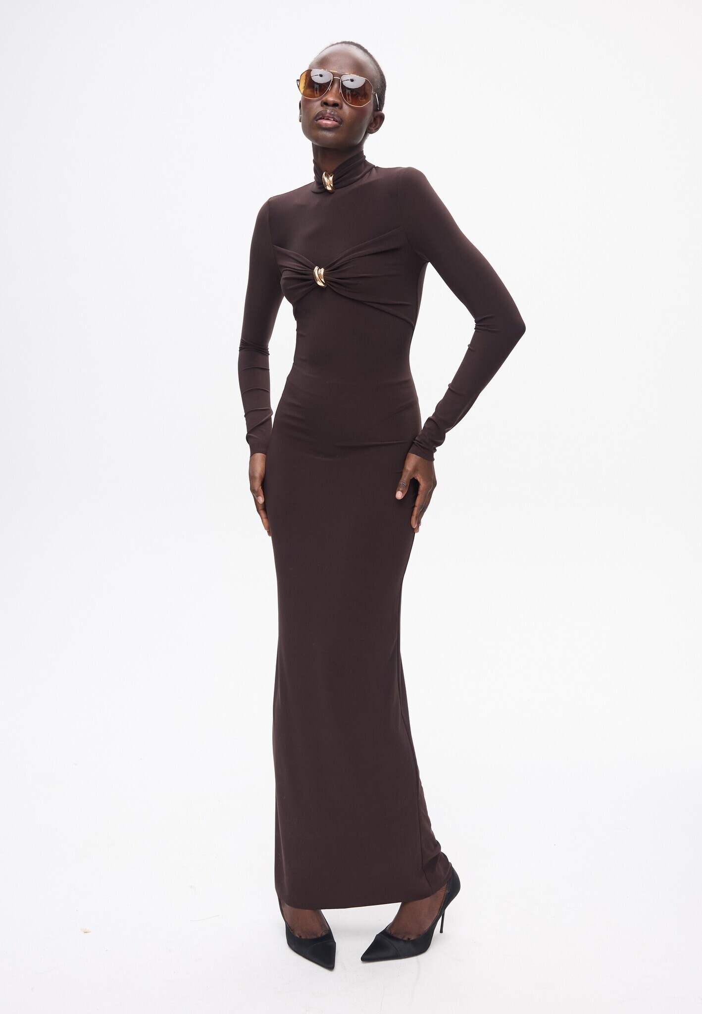 Платье “Naked” макси