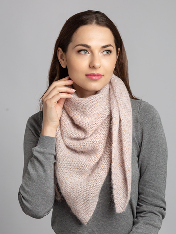 NEVA шарф-платок  св.розовый