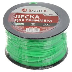 Леска для триммера 3.0 мм, 150 м, звезда, Bartex