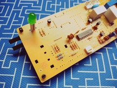 Плата управления UNITED PARTS для дизельных пушек 15кВт, без дисплея (TK8-000-045, Корея)