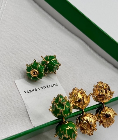 Серьги Bottega