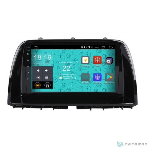 Штатная магнитола 4G/LTE Mazda CX-5 12+ Android 7.1.1 Parafar PF984