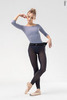 Translucent Ziphirus leggings | graphite