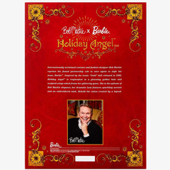 Барби Боб Маки 2022 Праздничный Ангел Золотой