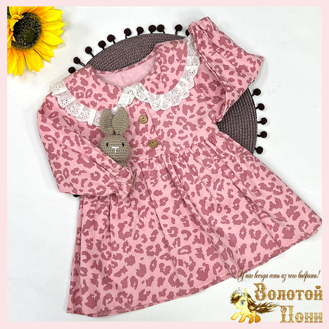 Платье хлопок детское (74-98) 250914-D521