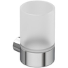 Kludi 5897505 Kludi 58 975 05 Vela R Держатель со стаканом (белое матовое стекло), хром