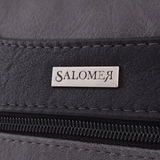 Сумка Саломея 269 македония серый + черный