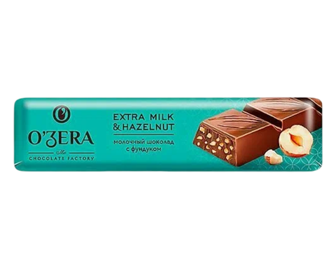Шоколад молочный C'Zera Extra milk&Hazelnut 45г