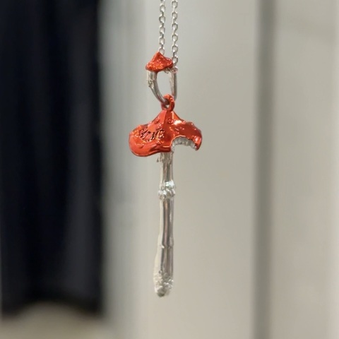 SRN Подвеска Mushroom red