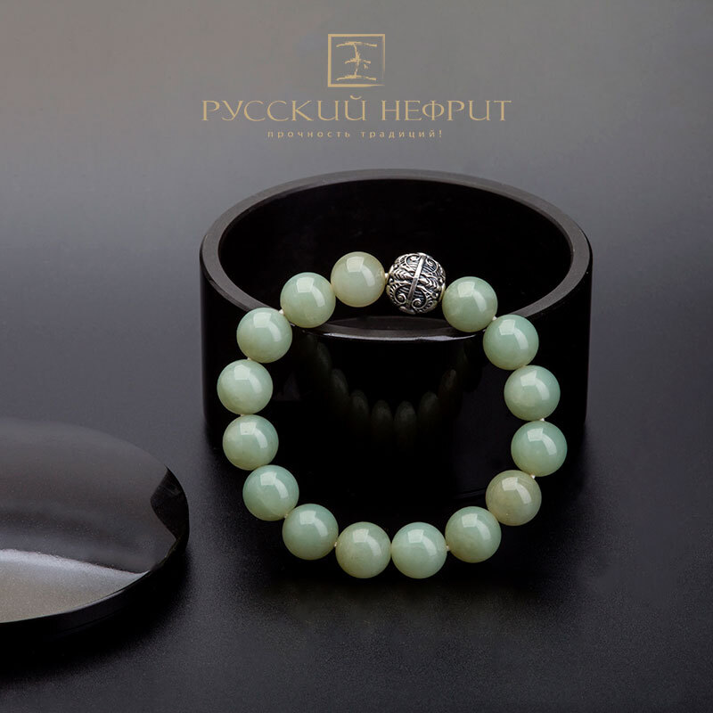 Браслет из натуральных камней в интернет магазине Русский нефрит