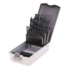 Набор сверл по металлу 1-13мм 25шт DIN338 HSSE-Co8 TiALN 130° (пл. кейс) Ruko 281215EFRO